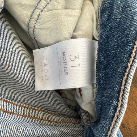 MOTHER Pixie Dazzler Ankle Fray Shoot to Thrill size 31 - Picture 8 of 14